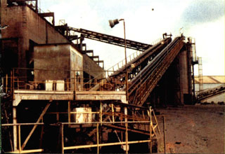 Le Gabon est un grand pays producteur de minerais de manganèse. Photo Xu Zhengqiang